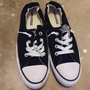 Black Converse Slip Ons